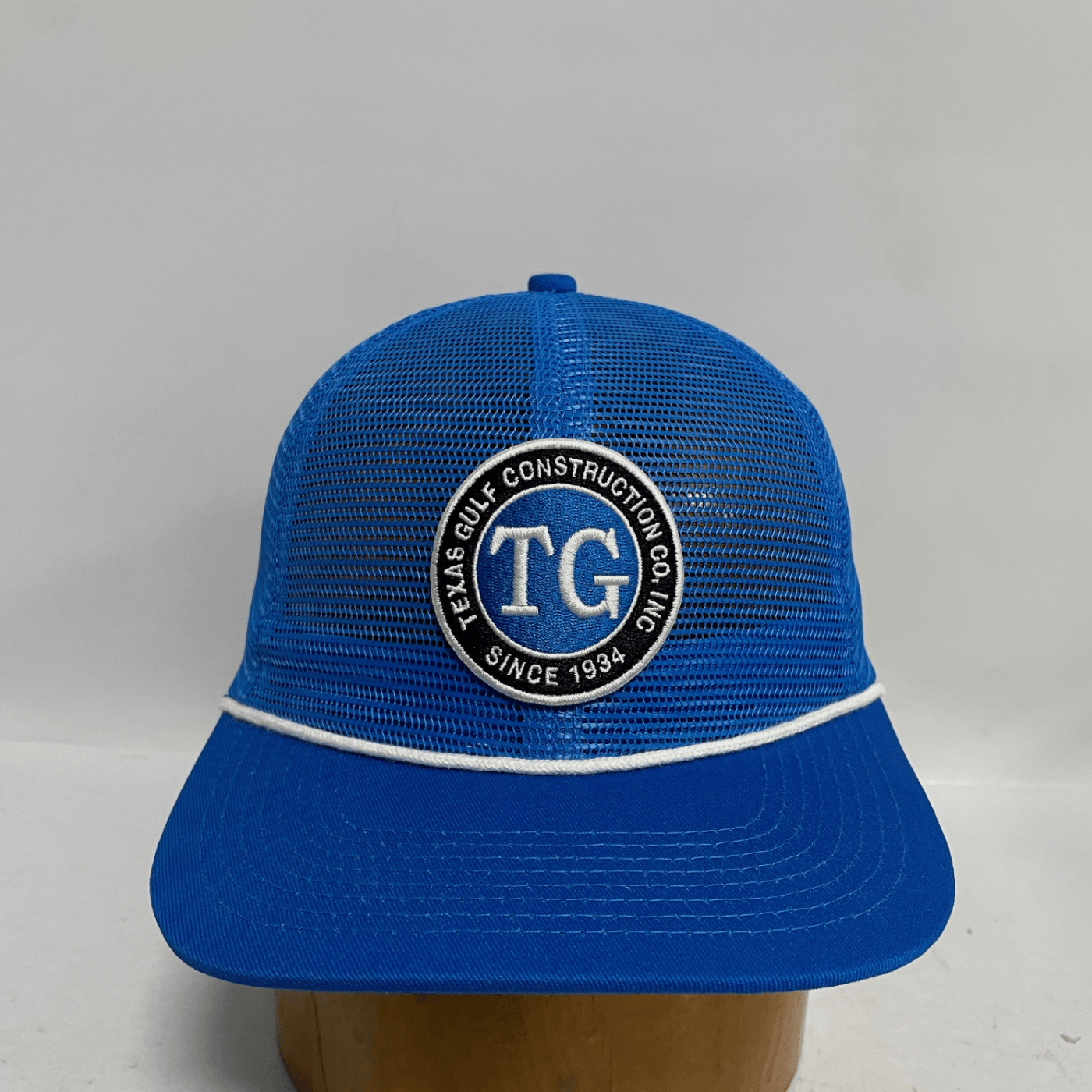Physical sample of Texas Gulf hat, front view